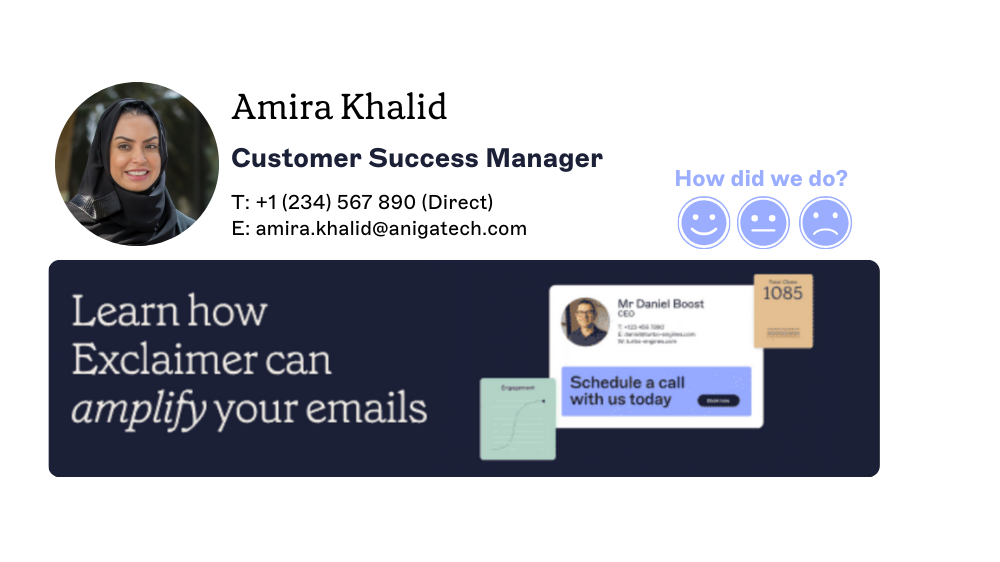 customer success manager email signature