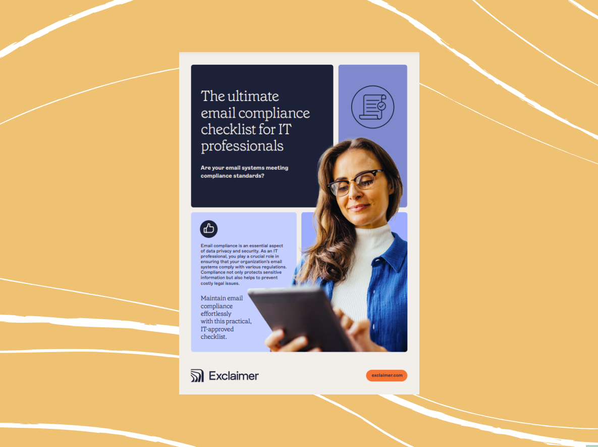 email compliance checklist