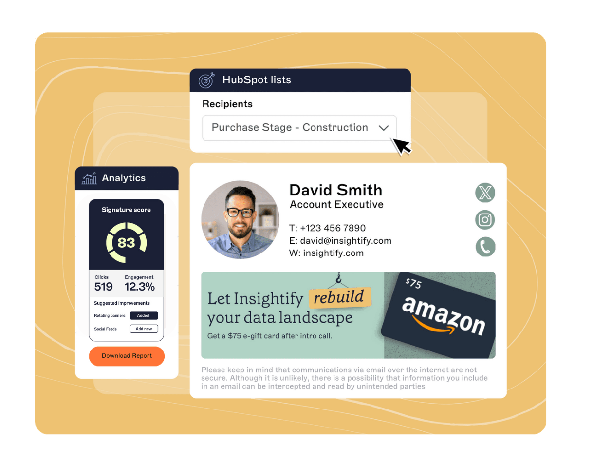 Exclaimer HubSpot-integratie aankoopfase