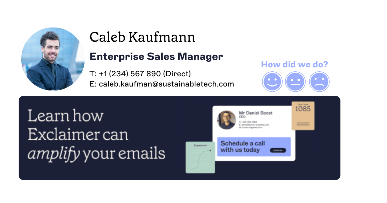 enterprise sales manager email signature