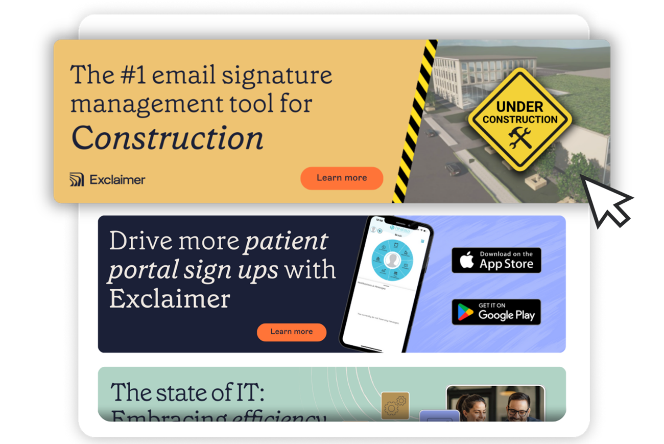 rotating banner examples