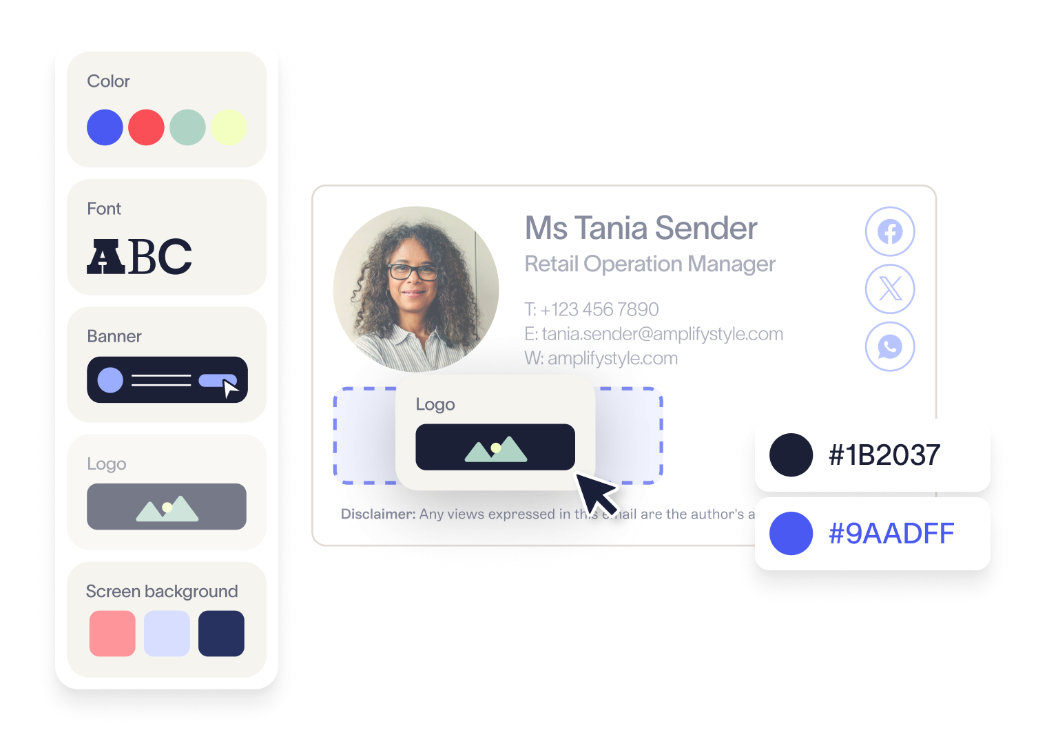 scaling email signature management graphic