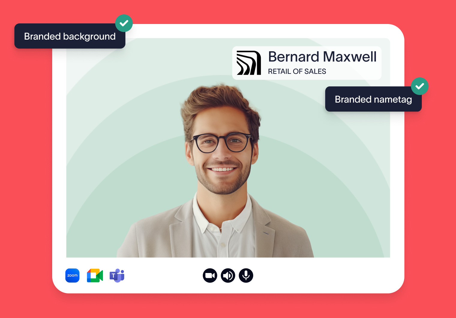 exclaimer meeting branding for video branding