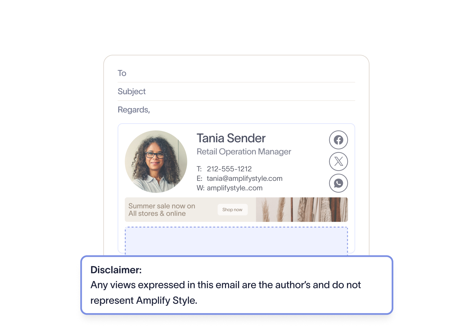 graphic highlighting legal disclaimer