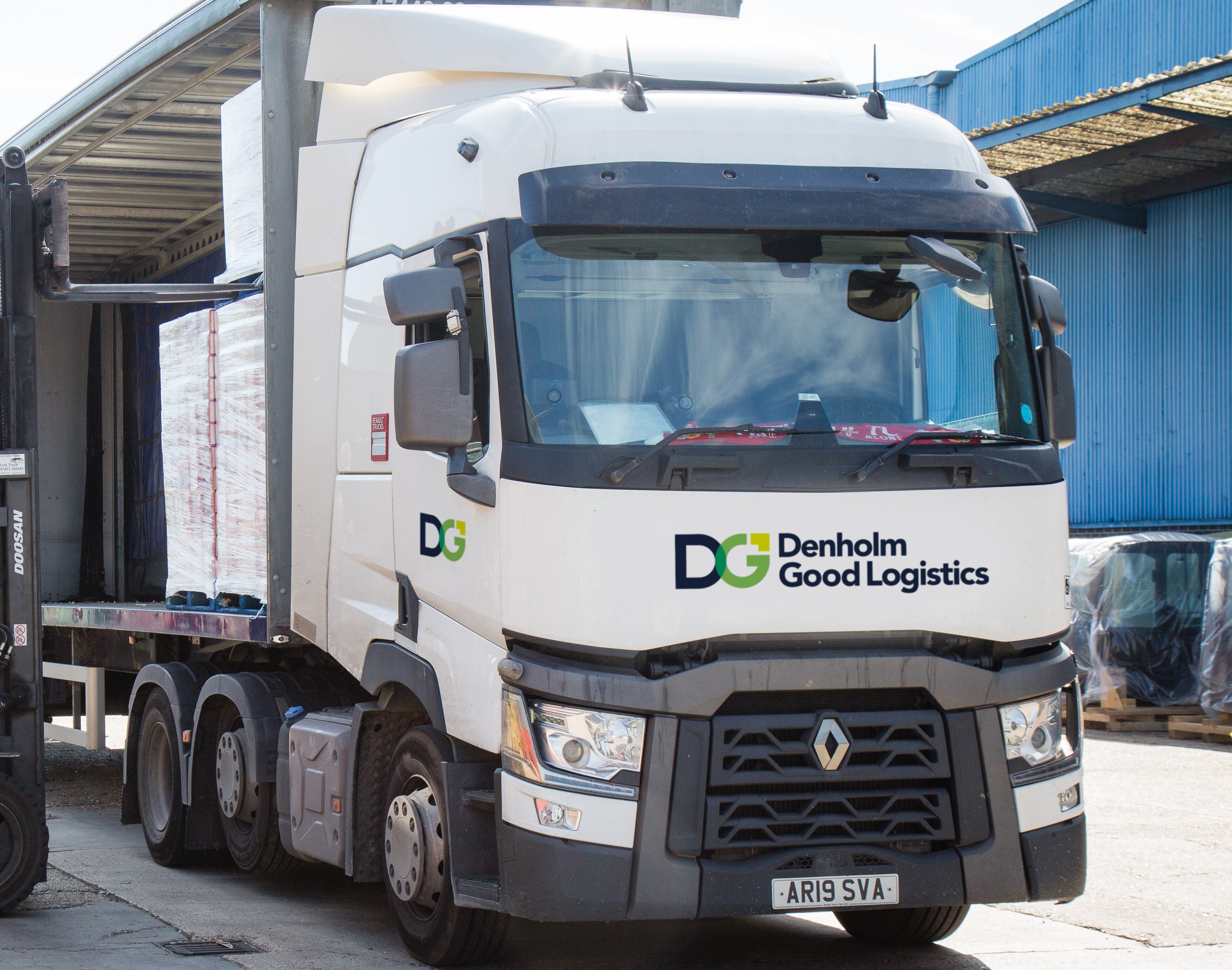 Denholm Good Logistics truck