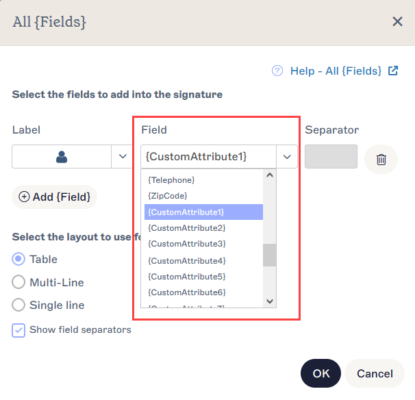 mapping Exchange Online's Custom Attributes in Exclaimer