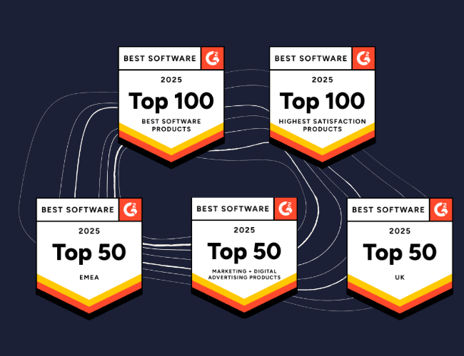 g2 2025 best software award badges