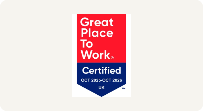 Great Place to Work Certified UK