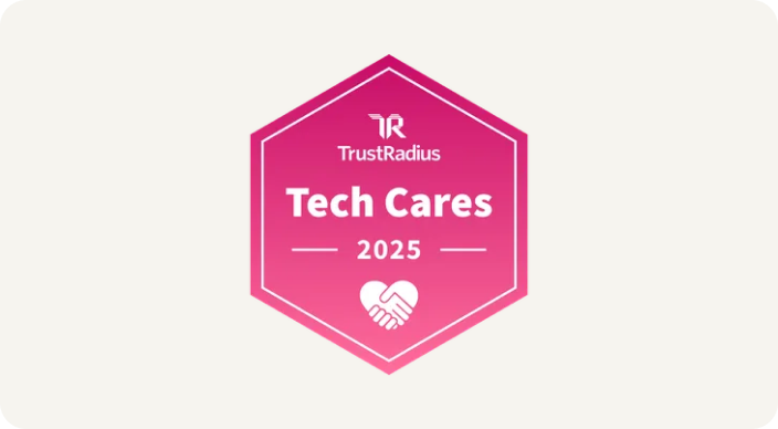 TrustRadius 2025 Tech Cares Award