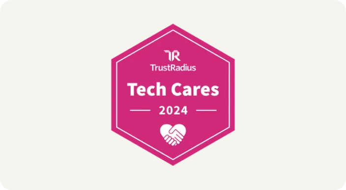 TrustRadius 2024 Tech Cares Award