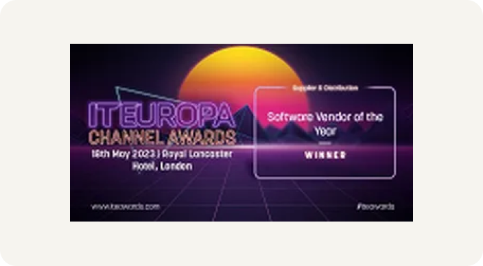 IT Europa Channel Awards 2023: Software Vendor of the Year
