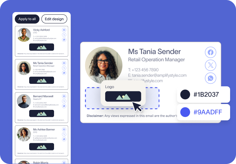 Applying signatures at scale with Exclaimer