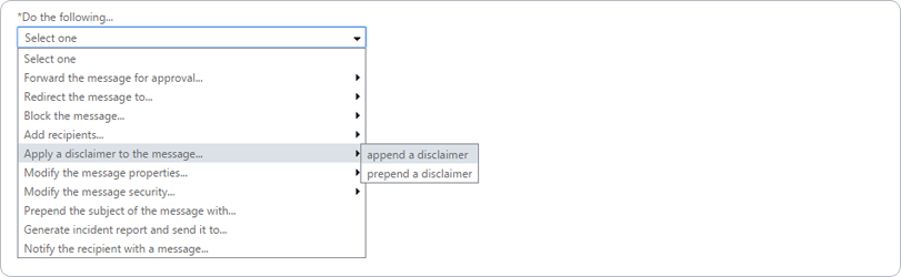 Select where the Office 365 signature should appear in a message