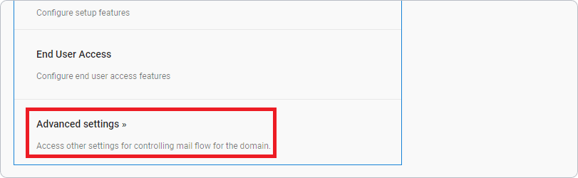 Choose Advanced Settings in Gmail to create your signature in G Suite