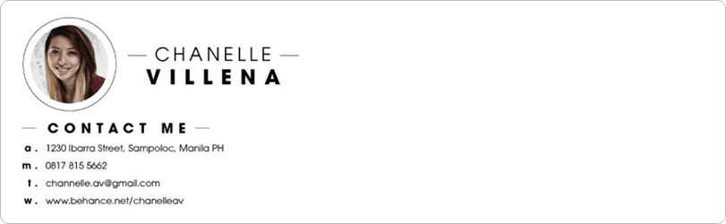 Signaturen für E-Mails mit Profilfoto